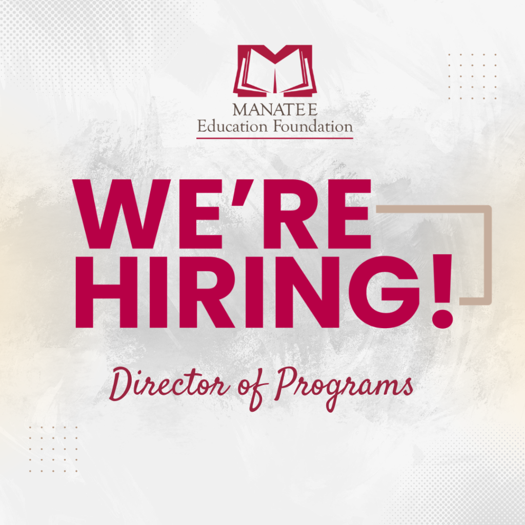We're hiring graphic for a Director of Programs.